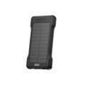 XO PR290 Solar Power Bank 10000mAh με 4 Eνσωματωμένα Καλώδια