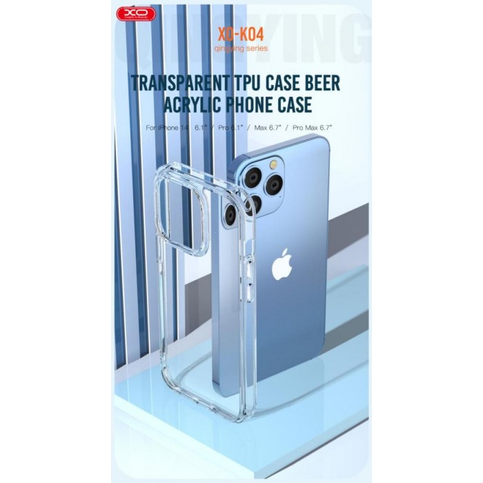 XO K04 Θήκη Σιλικόνης iPhone14 Pro Max 6.7 XO K04 Θήκη Σιλικόνης iPhone14 Pro Max 6.7