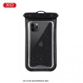 XO KT04 Αδιάβροχη Θήκη Τηλεφώνου PVC με Κλιπ & Λουράκι