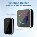 XO SF11 Ασύρματο Κουδούνι Πόρτας EU Standard με RGB Φλας