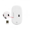 Meetion Ασύρματο Ποντίκι MT-R547 2.4G Άσπρο & Ροζ