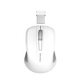 Meetion MT-MINIGO Silent Mini 2.4G Optical Ασύρματο Ποντίκι Άσπρο