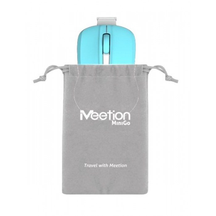 Meetion Silent Mini 2.4G Οπτικό Ασύρματο Ποντίκι (Κυανό) Meetion Silent Mini 2.4G Οπτικό Ασύρματο Ποντίκι (Κυανό)