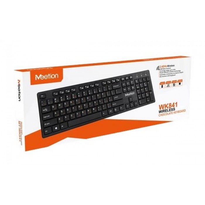 Meetion MT-WK841 Ασύρματο Πληκτρολόγιο 2.4G