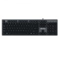 Meetion MT-K841 Ενσύρματο Πληκτρολόγιο Ultrathin