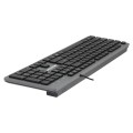 Meetion MT-K841 Ενσύρματο Πληκτρολόγιο Ultrathin
