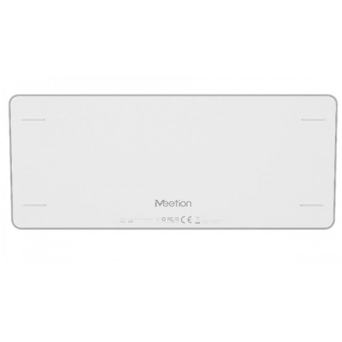 Meetion MT-K210MW 2.4G+Bluetooth Πληκτρολόγιο Λευκό US