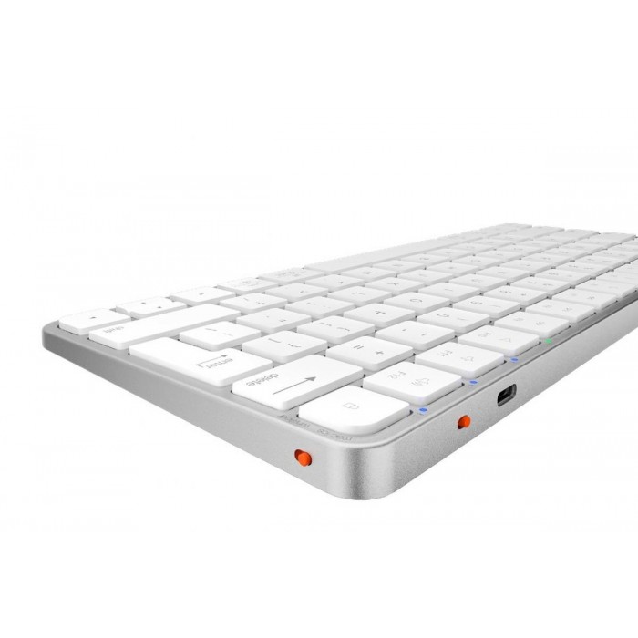 Meetion MT-K210MW 2.4G+Bluetooth Πληκτρολόγιο Λευκό US