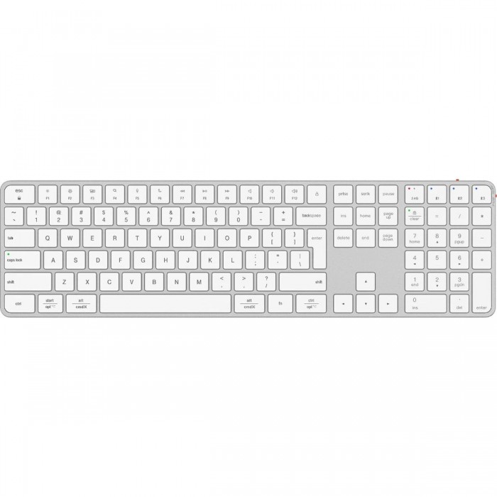 Meetion MT-K230MW 2.4G+Bluetooth Πληκτρολόγιο Λευκό US
