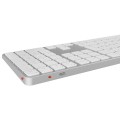 Meetion MT-K230MW 2.4G+Bluetooth Πληκτρολόγιο Λευκό US