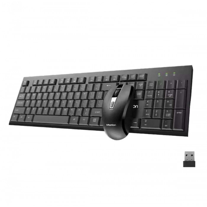 Meetion MT-C4120 Little Ασύρματο Σετ Ελληνικό Πληκτρολόγιο & Ποντίκι 2.4G