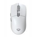 Meetion MT-GW33 Ενσύρματο 2.4G Bluetooth Gaming Ποντίκι Λευκό
