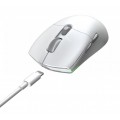 Meetion MT-GW33 Ενσύρματο 2.4G Bluetooth Gaming Ποντίκι Λευκό