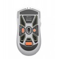 Meetion MT-GW33 Ενσύρματο 2.4G Bluetooth Gaming Ποντίκι Λευκό