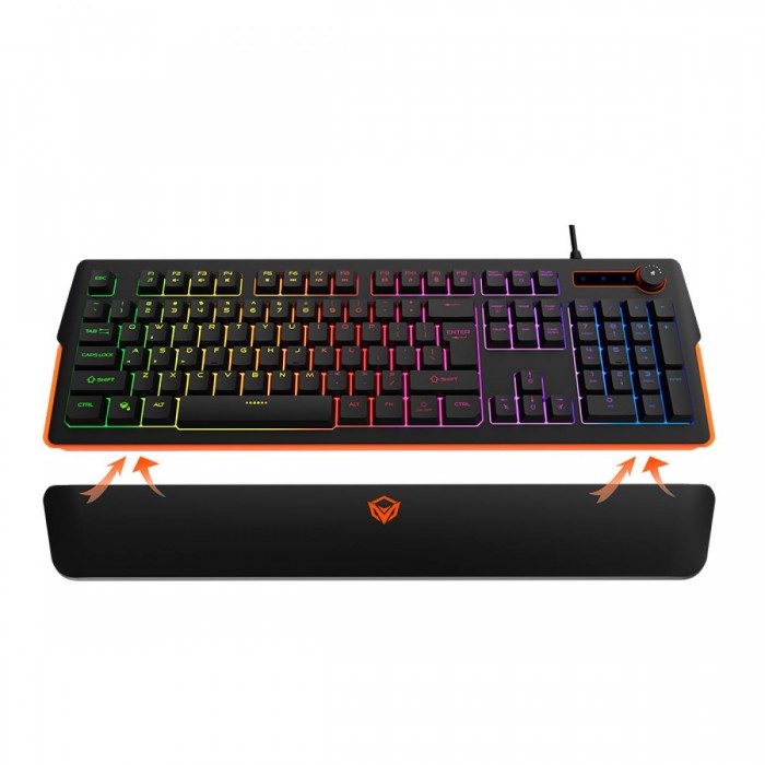 Meetion MT-K9520 Φωτιζόμενο Gaming Πληκτρολόγιο / US