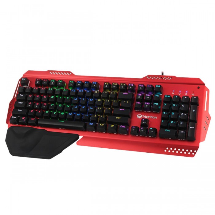 Meetion MT-MK20 Μηχανικό Gaming Πληκτρολόγιο / US / Κόκκινοι Διακόπτες
