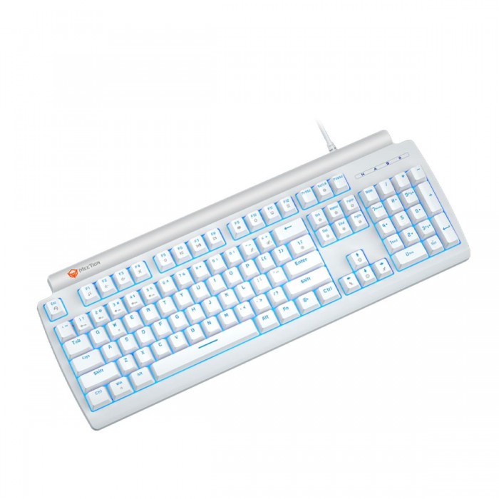 Meetion MT-MK600MX Μηχανικό Gaming Πληκτρολόγιο / Μπλέ Διακόπτες / Άσπρο