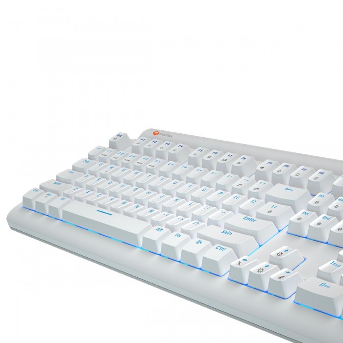Meetion MT-MK600MX Μηχανικό Gaming Πληκτρολόγιο / Μπλέ Διακόπτες / Άσπρο