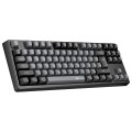 Meetion MT-MK14 Μηχανικό Πληκτρολόγιο Gaming Ενσύρματο & Ασύρματο με Bluetooth και 2.4G RGB Μαύρο US