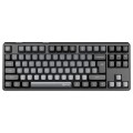 Meetion MT-MK14 Μηχανικό Πληκτρολόγιο Gaming Ενσύρματο & Ασύρματο με Bluetooth και 2.4G RGB Μαύρο US