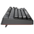 Meetion MT-MK14 Μηχανικό Πληκτρολόγιο Gaming Ενσύρματο & Ασύρματο με Bluetooth και 2.4G RGB Μαύρο US