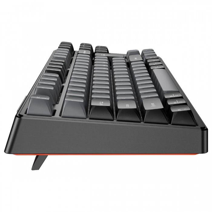 Meetion MT-MK14 Μηχανικό Πληκτρολόγιο Gaming Ενσύρματο & Ασύρματο με Bluetooth και 2.4G RGB Μαύρο US