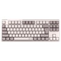 Meetion MT-MK14 Μηχανικό Πληκτρολόγιο Gaming Ενσύρματο & Ασύρματο με Bluetooth και 2.4G RGB Λευκό US