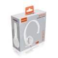 Meetion HP002U Ενσύρματο Ακουστικό Τηλεφωνίας USB  / Λευκό