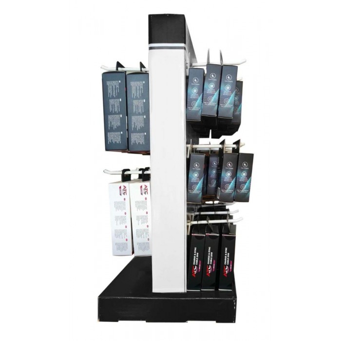 ATC Επιτραπέζιο Stand Προβολής Διπλής Όψης με Άγκιστρα 50cm