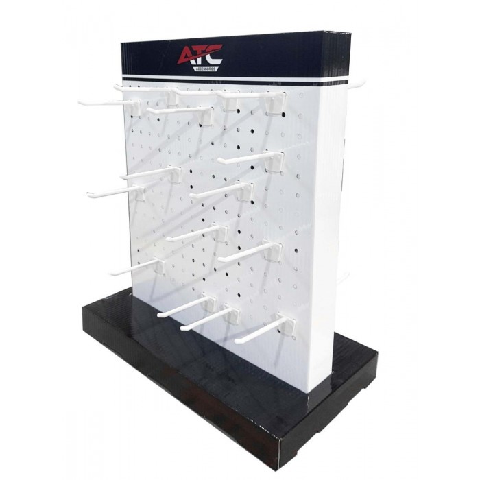 ATC Επιτραπέζιο Stand Προβολής Διπλής Όψης με Άγκιστρα 50cm