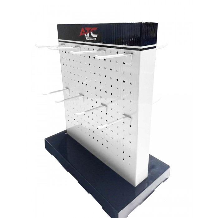 ATC Επιτραπέζιο Stand Προβολής Διπλής Όψης με Άγκιστρα 50cm