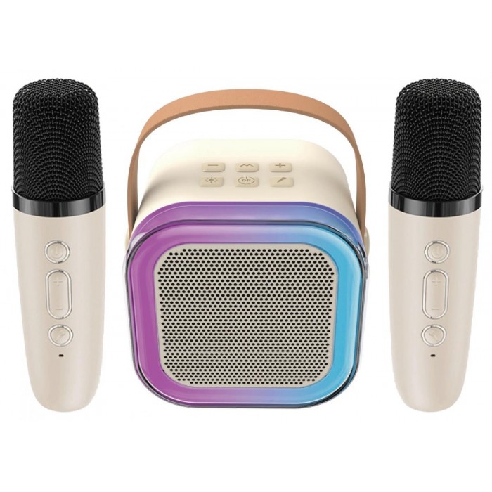ATC-13 Ασύρματο Ηχείο Καραόκε με 2 Μικρόφωνα 5W RGB ATC-13 Ασύρματο Ηχείο Καραόκε με 2 Μικρόφωνα 5W RGB