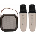 ATC-13 Ασύρματο Ηχείο Καραόκε με 2 Μικρόφωνα 5W RGB ATC-13 Ασύρματο Ηχείο Καραόκε με 2 Μικρόφωνα 5W RGB
