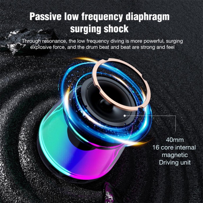 ATC-15 Mini Μαγνητικό Ηχείο Bluetooth RGB ATC-15 Mini Μαγνητικό Ηχείο Bluetooth RGB