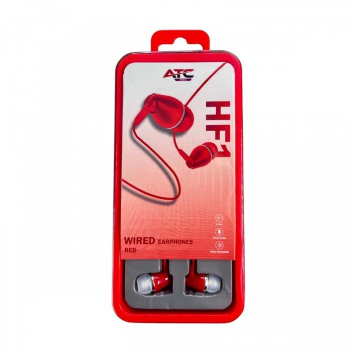ATC-HFr1 Ενσύρματα Ακουστικά Handsfree 3,5mm Κόκκινο ATC-HFr1 Ενσύρματα Ακουστικά Handsfree 3,5mm Κόκκινο
