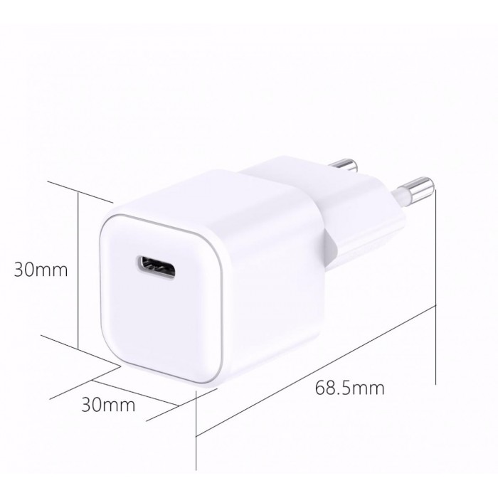 ATC-CHF1 Ultra Fast GaN Charger 20w White (Nano) ATC-CHF1 Ultra Fast GaN Charger 20w White (Nano)