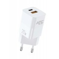 ATC-CHF5a Mini PD Fast Charger 20W Λευκό ATC-CHF5a Mini PD Fast Charger 20W Λευκό
