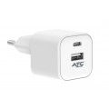 ATC-CH10 Φορτιστής PD με 2 Θύρες USB-Α & Type-C 12W ATC-CH10 Φορτιστής PD με 2 Θύρες USB-Α & Type-C 12W