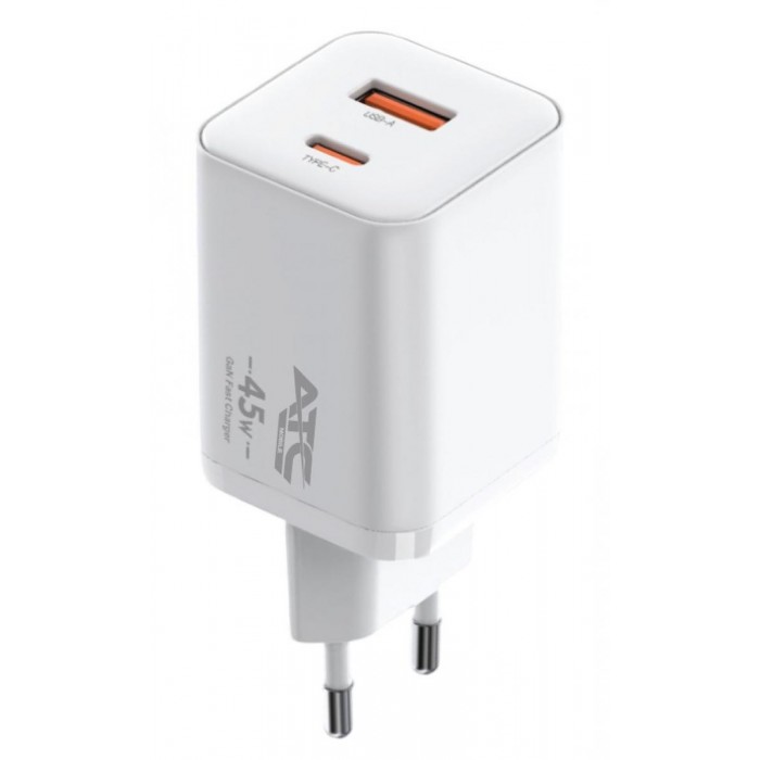 ATC-CHF20 Φορτιστής Γρήγορης Φόρτισης GaN PD 45W ATC-CHF20 Φορτιστής Γρήγορης Φόρτισης GaN PD 45W