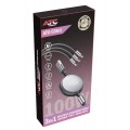 ATC-C3in1 Καλώδιο Πολλαπλής Φόρτισης Lightning Type-C Micro ATC-C3in1 Καλώδιο Πολλαπλής Φόρτισης Lightning Type-C Micro