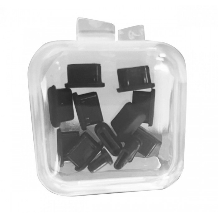 ATC Προστατευτική Τάπα Σιλικόνης για Θύρα USB Type-C(12τμχ) ATC Προστατευτική Τάπα Σιλικόνης για Θύρα USB Type-C(12τμχ)