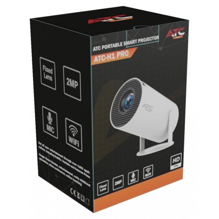 ATC H1 PRO Smart Android Προτζέκτορας ATC H1 PRO Smart Android Προτζέκτορας
