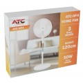 ATC HF4 Ανεμιστήρας Ορθοστάτης 50W 120cm Λευκός