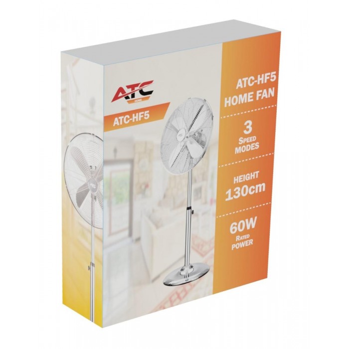 ATC HF5 Ανεμιστήρας Ορθοστάτης 60W 130cm Μεταλλικός