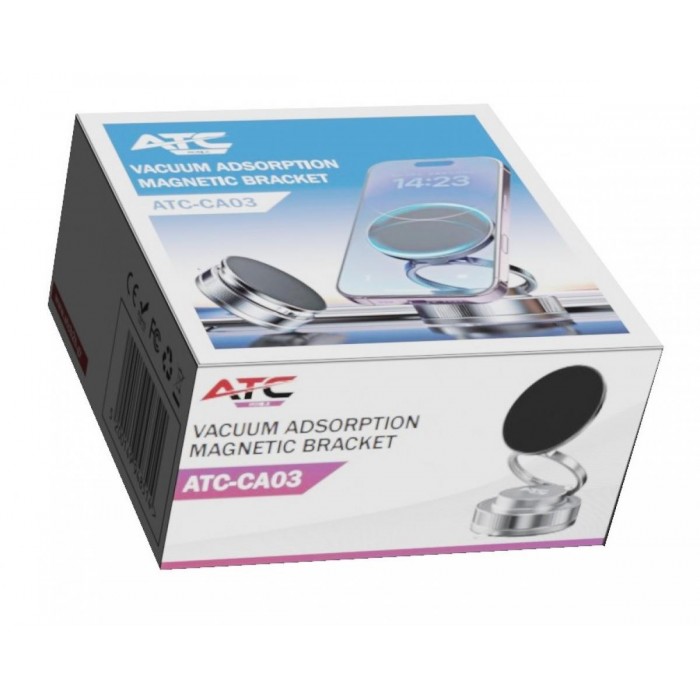 ATC-CA03 Μαγνητική Βάση Αυτοκινήτου με Βραχίονα 360° Μαύρο ATC-CA03 Μαγνητική Βάση Αυτοκινήτου με Βραχίονα 360° Μαύρο