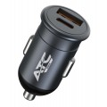 ATC-CA05 Φορτιστής Αυτοκινήτου USB-A & Type-C 65W ATC-CA05 Φορτιστής Αυτοκινήτου USB-A & Type-C 65W