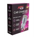 ATC-CA06 Φορτιστής Αυτοκινήτου USB-A & Type-C 60W ATC-CA06 Φορτιστής Αυτοκινήτου USB-A & Type-C 60W