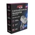 ATC-CA07 Μεταδότης FM Αυτοκινήτου με 2 Θύρες USB-A & Type-C και Υποδοχή SD 35W ATC-CA07 Μεταδότης FM Αυτοκινήτου με 2 Θύρες USB-A & Type-C και Υποδοχή SD 35W