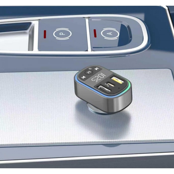 ATC-CA07 Μεταδότης FM Αυτοκινήτου με 2 Θύρες USB-A & Type-C και Υποδοχή SD 35W ATC-CA07 Μεταδότης FM Αυτοκινήτου με 2 Θύρες USB-A & Type-C και Υποδοχή SD 35W