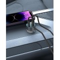 ATC-CA09 Φορτιστής Αυτοκινήτου με 2 Θύρες USB-A & Type-C και LED Οθόνη 42.5W ATC-CA09 Φορτιστής Αυτοκινήτου με 2 Θύρες USB-A & Type-C και LED Οθόνη 42.5W
